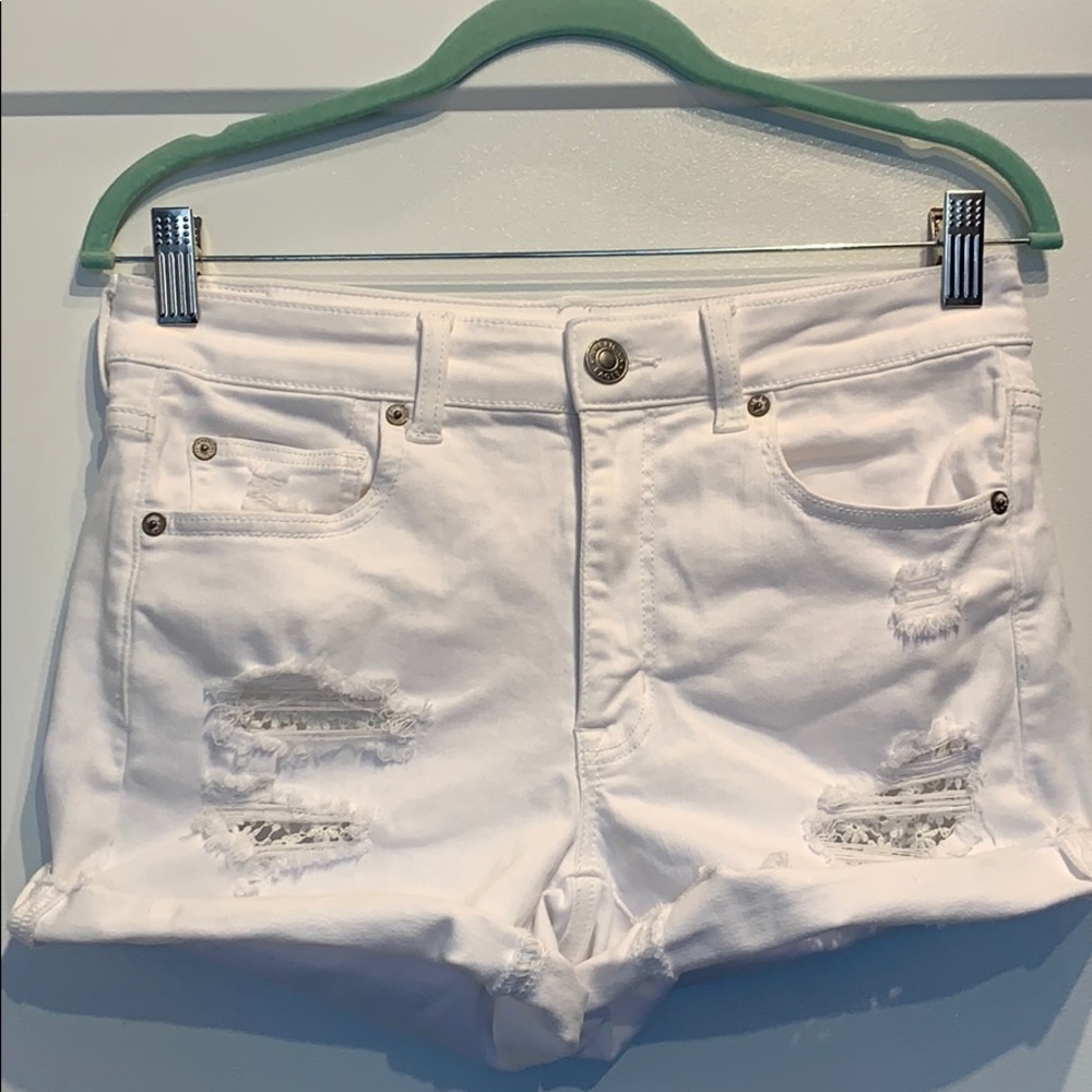 American Eagle High Waisted Stretch Shorts